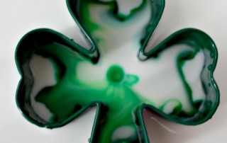 This St. Patrick's Day engage the kids in magic leprechaun science using just three common ingredients found in your kitchen. Art and science in one!