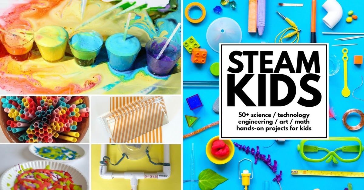 A year’s worth of captivating STEAM (Science, Technology, Engineering, Art & Math) activities that will wow the boredom right out of kids!
