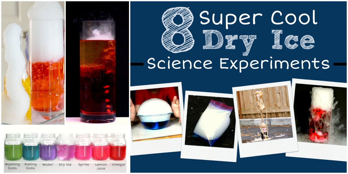 Dry Ice Experiments for Kids Science Experiments