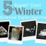 Winter science experiments for kids ages 4-10. Includes free printable worksheets with each experiment.