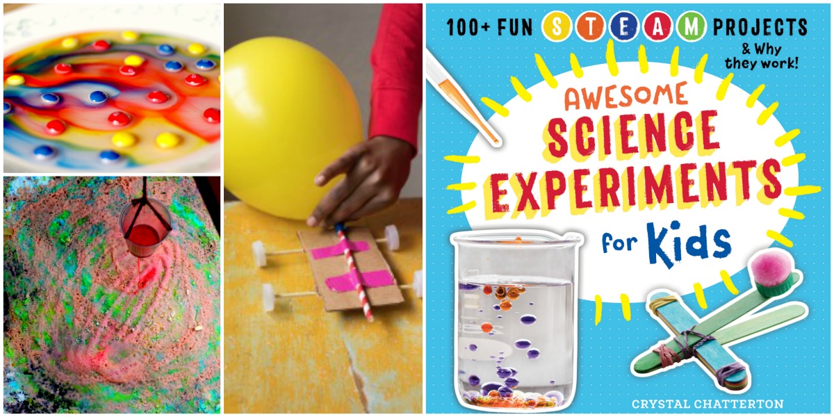 Simple experiments for kids, STEM activities for kids, and STEAM projects for kids